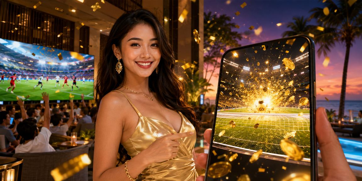 Peminat bola sepak Malaysia menonton perlawanan sambil bertaruh secara dalam talian